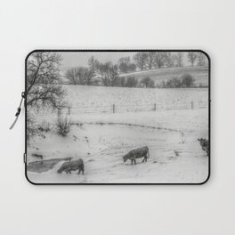 Winter in the Country Laptop Sleeve