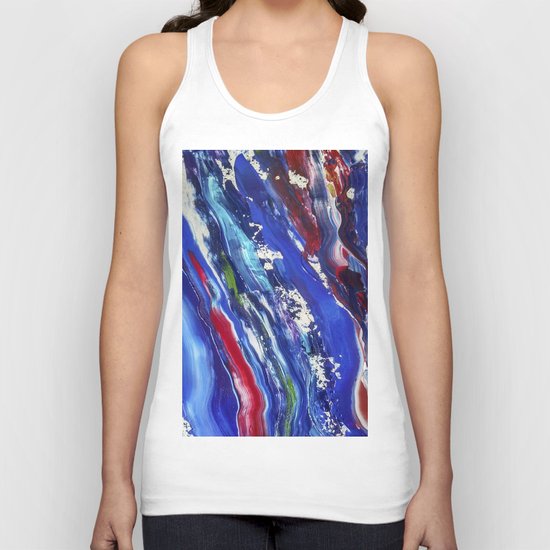 Abstract painting 11 Unisex Tank Top