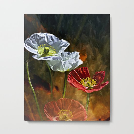 California Poppy Metal Print