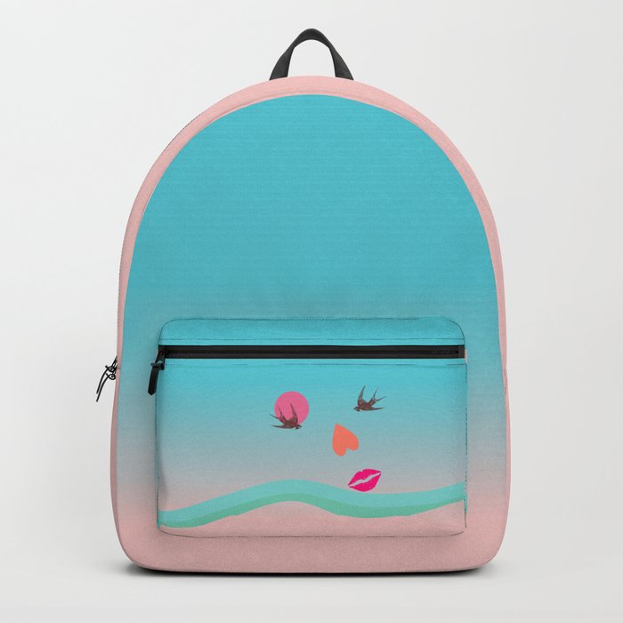 BE IN LOVE - Surreal illustration Backpack