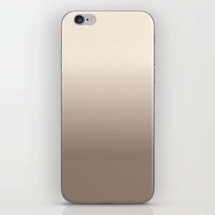 COCOA & MILK OMBRE COLOR  iPhone Skin