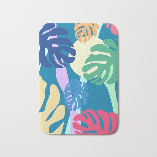 Tropical view Bath Mat