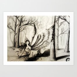 In The Forest  Art Print