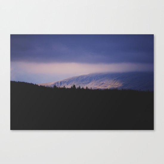 Bleak Mountain #2 Canvas Print