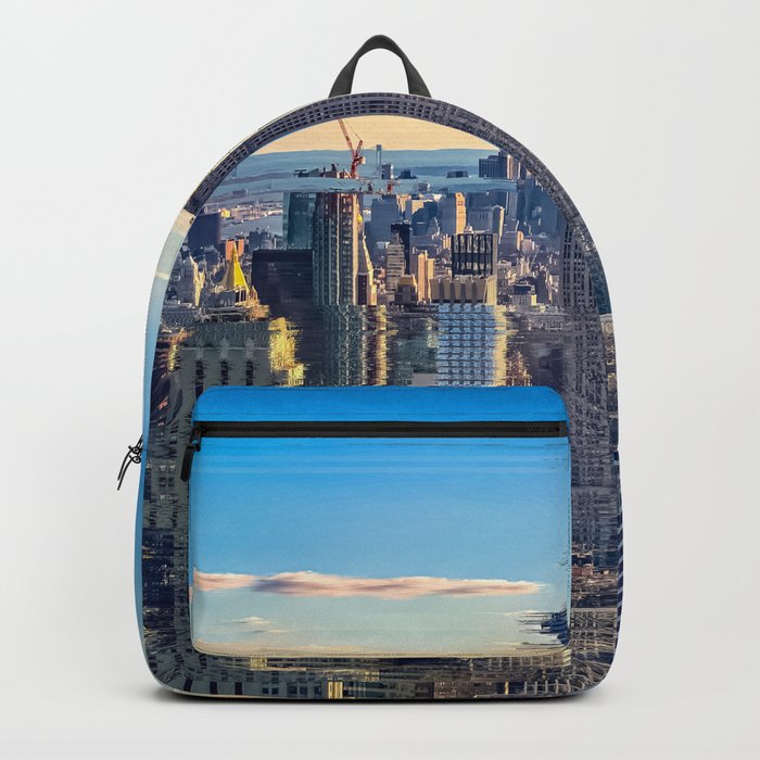 New York City distorted Backpack