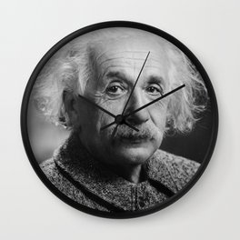 Albert Einstein Wall Clock