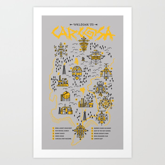 Welcome to Carcosa Art Print