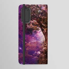 Night in the Forest Android Wallet Case