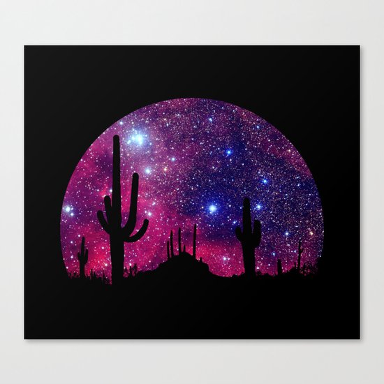 Noche caliente Canvas Print