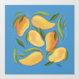 Mango Love Canvas Print