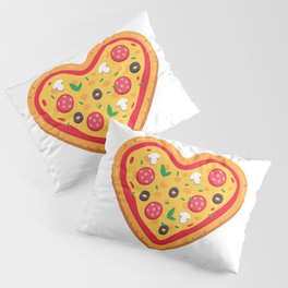Pizza Love Pillow Sham