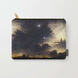 Night sky of alternate universe colliding with ours  Carry-All Pouch