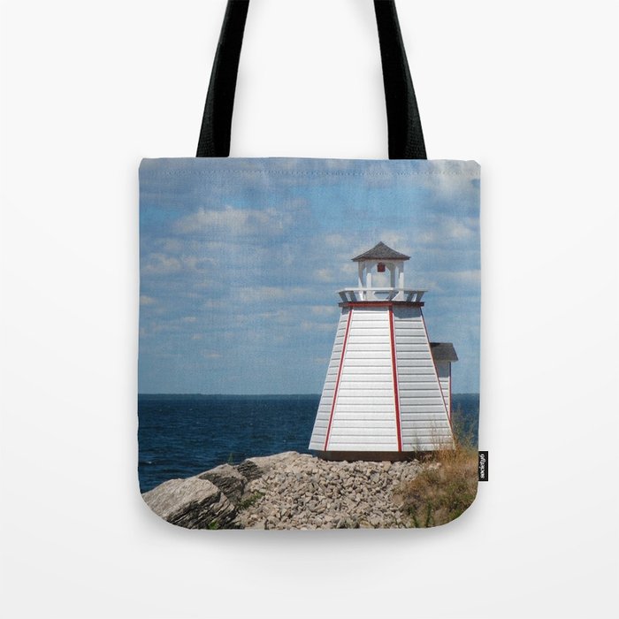 Island Lighthouse Tote Bag