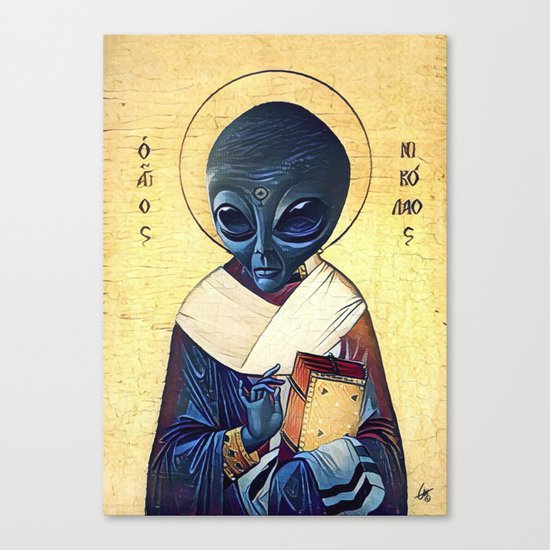 St. Alien Canvas Print