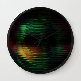 Synth wave Wall Clock