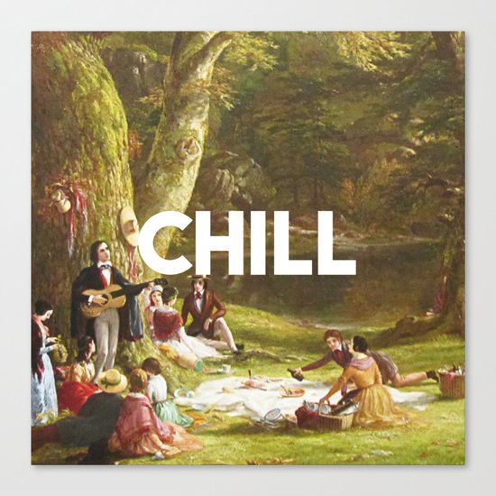 Chill Canvas Print