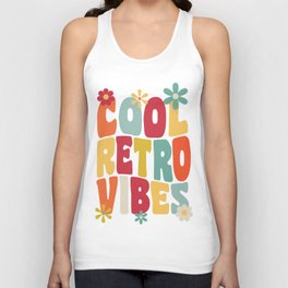 Cool retro vibes Unisex Tank Top