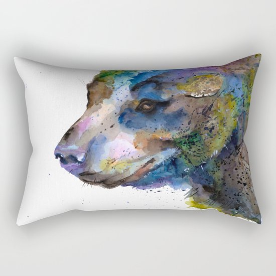 the bear Rectangular Pillow