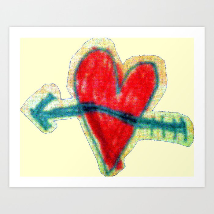 Heart/ Herz Art Print