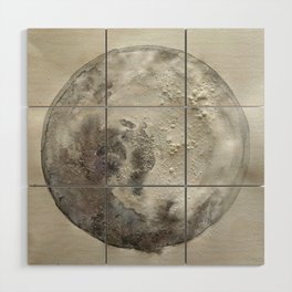 moon Wood Wall Art