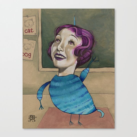RAISE YOUR HAND Canvas Print