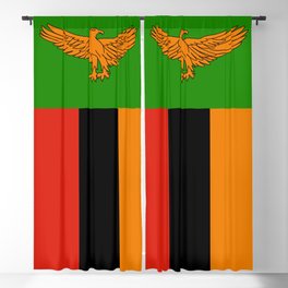 Flag of Zambia Blackout Curtain