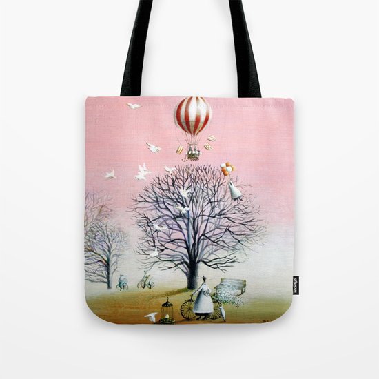 Baby's breath Tote Bag