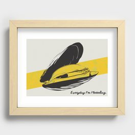 Everyday I'm Mosseling Recessed Framed Print
