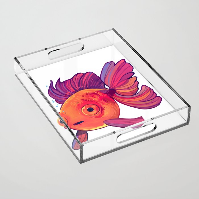 Goldfish Acrylic Tray