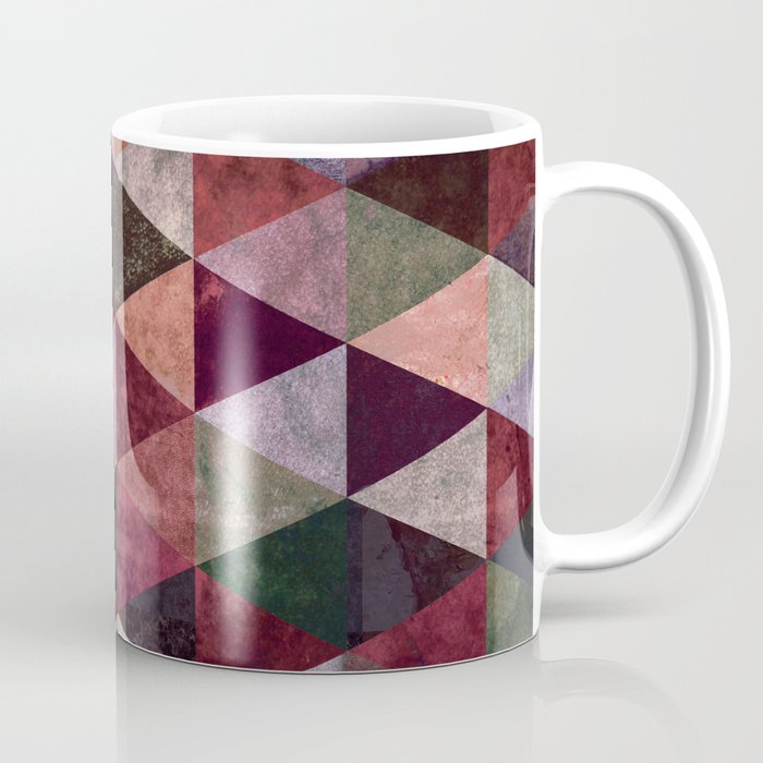 Grunge Triangles #2 Coffee Mug