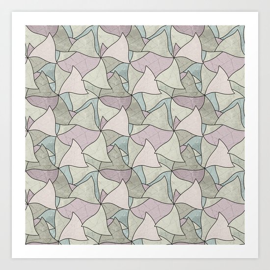 Abstract pattern. Art Print