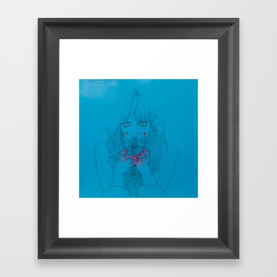 AZUL Framed Art Print
