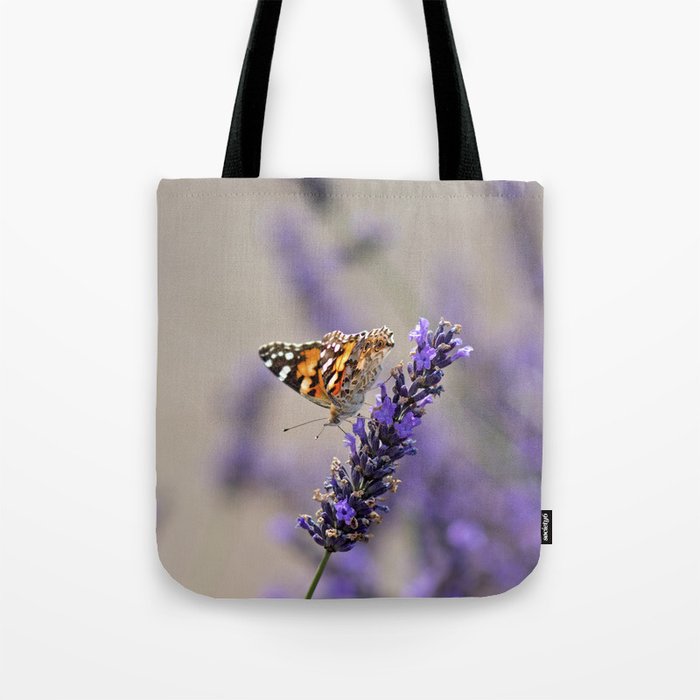 Painted Lady Butterfly Tote Bag