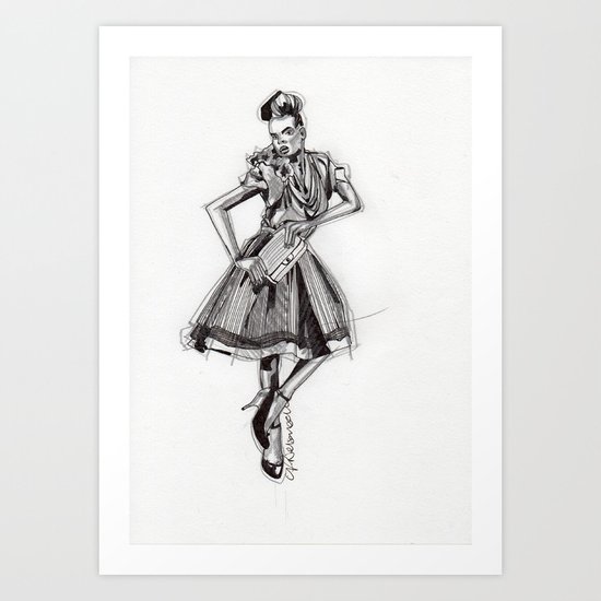Cameo 1 Art Print