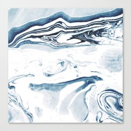 Marble fade Canvas Print