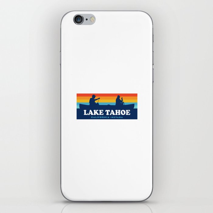 Lake Tahoe California Nevada Canoe iPhone Skin