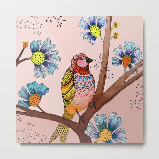 melodie in blush Metal Print