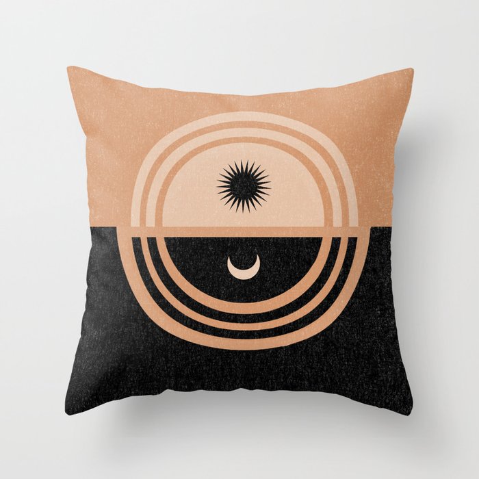 Lost Moon Throw Pillow