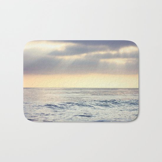 California Sunset over the Pacific Ocean Bath Mat