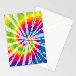 Rainbow Tie Dye #2 Stationery Card