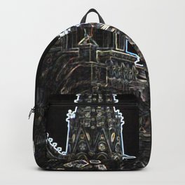 La Palma Backpack | Cathedralpalma, Christmasd, Mediterraneansea, City, Infrared, Color, Digital Manipulation, Typographie, Mredien, Island 