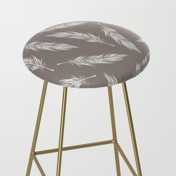White feather stool cheap