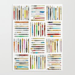 100 Writing Tools Poster Poster