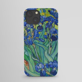 Vincent Van Gogh Irises Painting iPhone Case