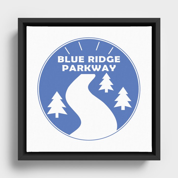 Blue Ridge Parkway Framed Canvas