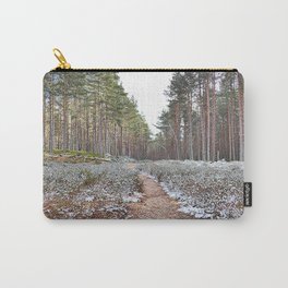 Frozen Spring Nature Trail Scottish Highland Style  Carry-All Pouch