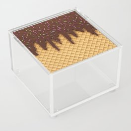Melting Chocolate Lover Ice Cream Sweet Tooth Candy Acrylic Box