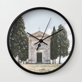 Chapel of the Madonna di Vitaleta Wall Clock