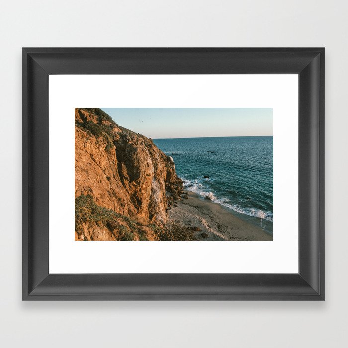 Golden Coast Framed Art Print