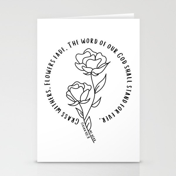 Stand Forever Stationery Cards